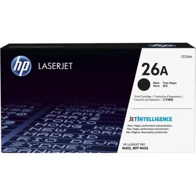 HP 26A CF226A Toner orijinal kutu